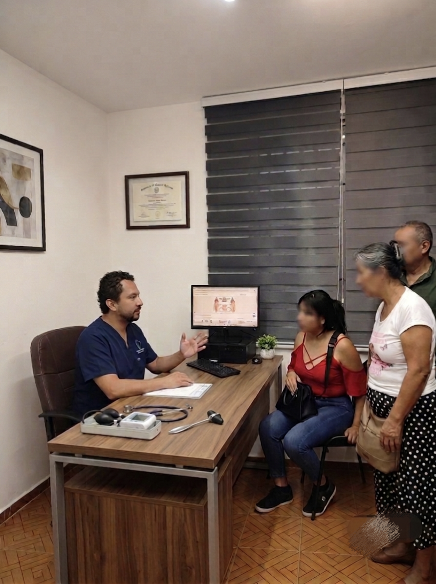 Consulta de segunda opinión con el equipo clínico de CECA