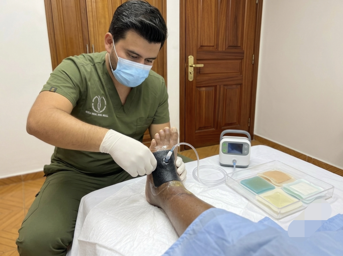 Tratamiento especializado de pie diabético en CECA